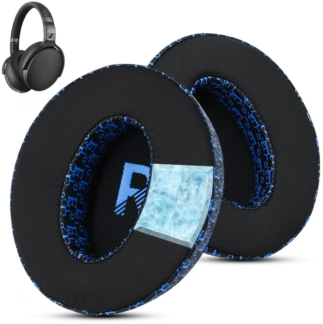 Main image of Frozen Replacement Ear Pads for Sennheiser Headphones, Fits HD450BT / HD4.50 /HD4.50BTNC/ HD 485BT/ HD4.40BT, Made with Soft Fabric and Memory Foam