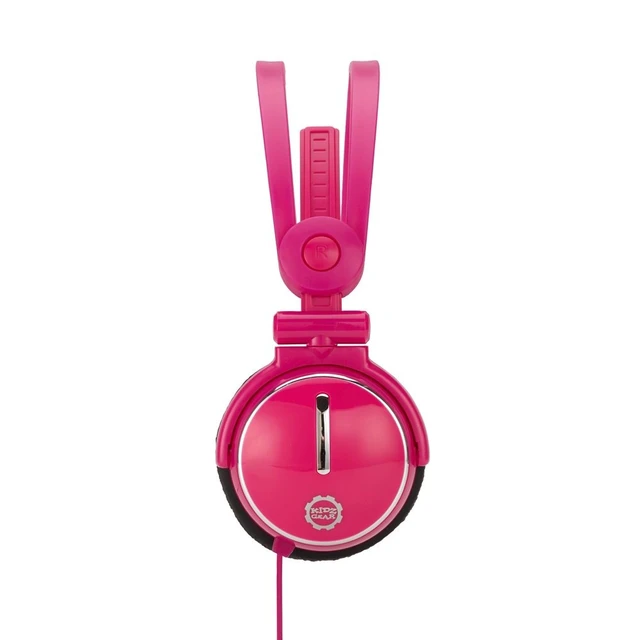 Alt view image 3 of 4 - Fold-Flat Travel Headphones - Pink