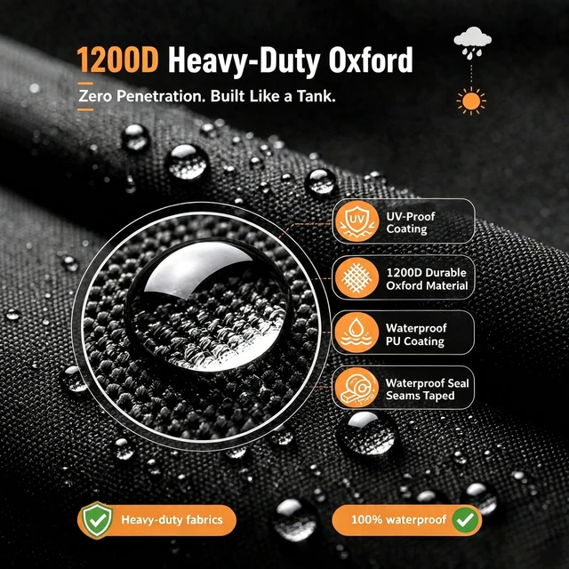 Alt view image 3 of 7 - Outdoor Waterproof TV Cover 1200D Oxford,For Outside Screen 60-65 inch TV Rollable front with zippers outdoor TV Weatherproof cover with Remote Pocket,designed for outdoor use TV cover