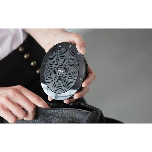 Alt view image 2 of 2 - Speak 510 UC Wireless Bluetooth Speakerphone Outstanding Sound Quality, Portable Conference Speaker for Holding Meetings Anywhere - Certified for Zoom & Google Meet