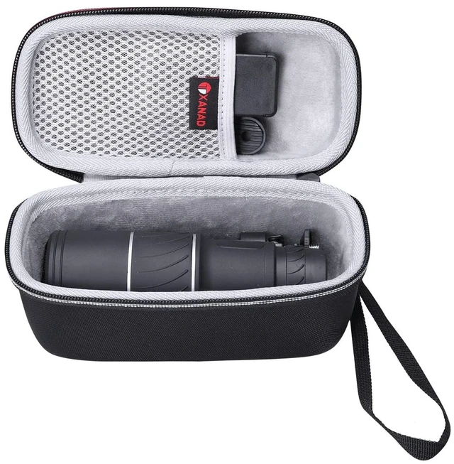 Main image of Monocular EVA Hard Case for Telescope Within Size 7.9 x 3.7 x 3.8 Inches - Travel Protective Carrying Storage Bag (Sale Case Only)