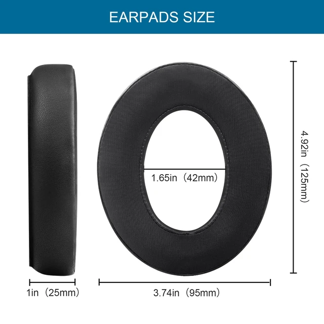 Alt view image 6 of 7 - Earpads for Sennheiser HD598/HD598 CS/HD598 SE/HD598 SR/HD518/HD558 Headphones, Cooling Gel Ear Pads Cushions Replacement for HD595/HD599/HD569/HD579/HD560S Headset (Cooling-Gel)