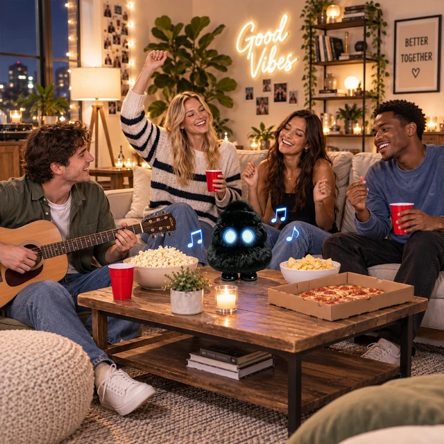 Alt view image 5 of 7 - Christmas Tree Plush Bluetooth Speaker With LED,15W Speaker with Deep Bass Up to 10H Playtime with TWS Pairing, Gift for Valentine's Day, Teacher's Day, Christmas, Birthday
