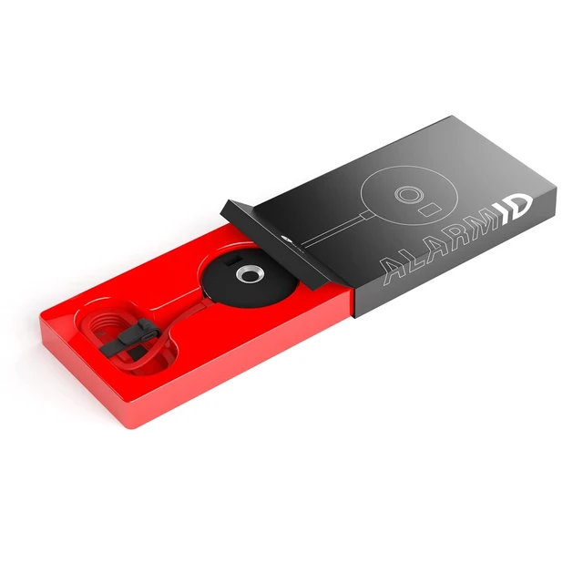 Alt view image 7 of 7 - AlarmID Security Tamper Alarm for Laptops, Bags, Luggage, and USB-C Devices 100 Decibel Siren 2m Cable Anti-Theft For Travel, Home, School and Work