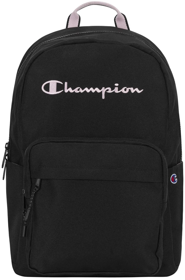 Main image of Steady Laptop Backpack, Black/Ballerina Slipper, One Size Padded Adjustable Straps and Water Bottle Pockets