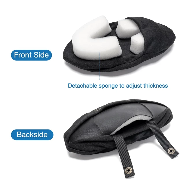 Alt view image 5 of 7 - Super Soft Double Foam Headband Cushion Pad Compatible with Bose A20 X A10 Aviation Headset