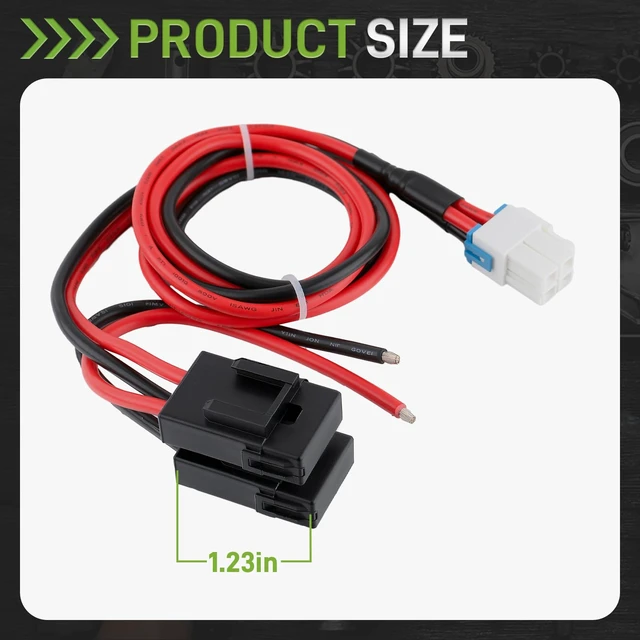 Alt view image 3 of 7 - 4Pin 12AWG 12V 3A DC Power Supply Cord Cable Short Wave Power Adapter Compatible with Yaesu FT450D FT950 FT891 FT991 FTDX1200 FTDX3000 IC7000 IC7100 IC7610 IC7300 TS480SAT TS590SG TS890s