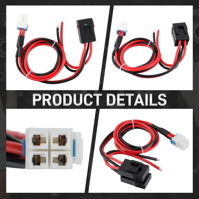Alt view image 4 of 7 - 4Pin 12AWG 12V 3A DC Power Supply Cord Cable Short Wave Power Adapter Compatible with Yaesu FT450D FT950 FT891 FT991 FTDX1200 FTDX3000 IC7000 IC7100 IC7610 IC7300 TS480SAT TS590SG TS890s