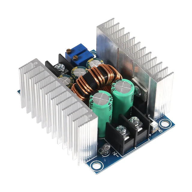 Alt view image 7 of 7 - 4pcs 20A 300W CC CV Step Down Module Adjustable DC 6-40V to 1.2-36V Voltage Regulator Buck Converter Constant Current Power Module Charging LED Drive with Short Circuit Protection
