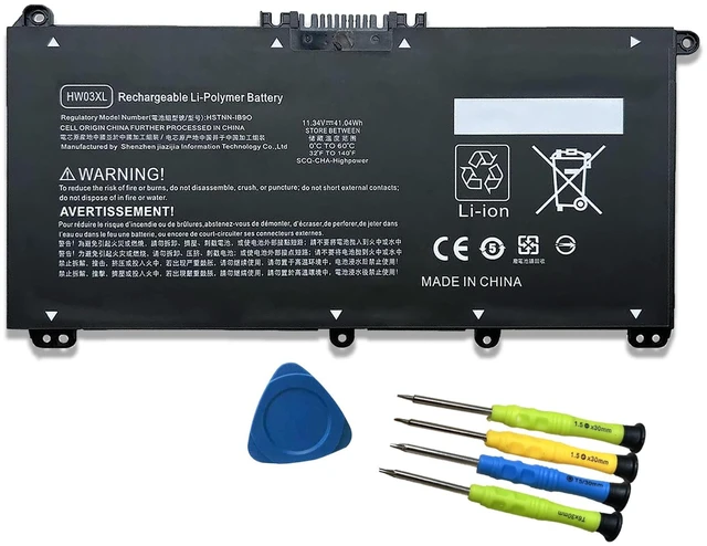 Main image of HW03XL L97300-005 Laptop Battery Replacement for HP Pavilion 15-EG 15-EG00000 15-EH 15-EH0090WM 15T-EG 15Z-EH 17-CN 17-CP 17S-CU 17T-CN 17Z-CP Series L96887-421 TPN-C131 HSTNN-IB90 HWO3XL