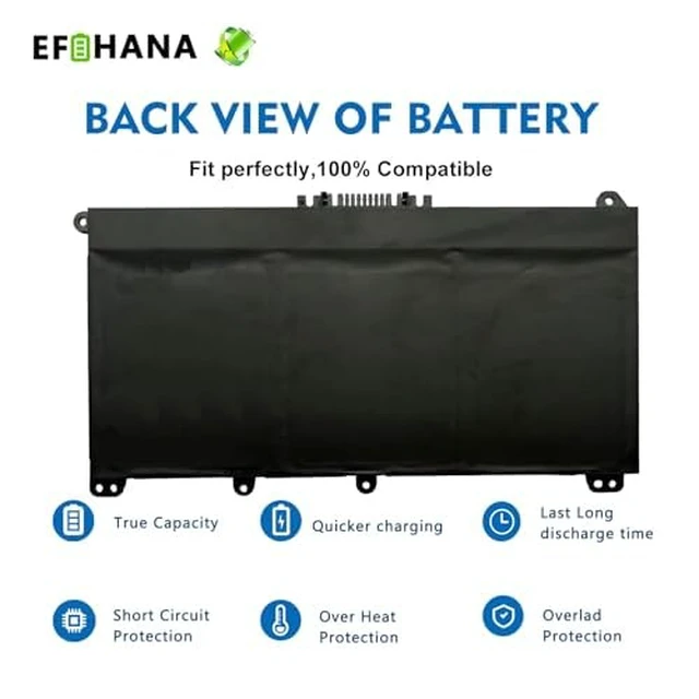 Alt view image 7 of 7 - HW03XL L97300-005 Laptop Battery Replacement for HP Pavilion 15-EG 15-EG00000 15-EH 15-EH0090WM 15T-EG 15Z-EH 17-CN 17-CP 17S-CU 17T-CN 17Z-CP Series L96887-421 TPN-C131 HSTNN-IB90 HWO3XL
