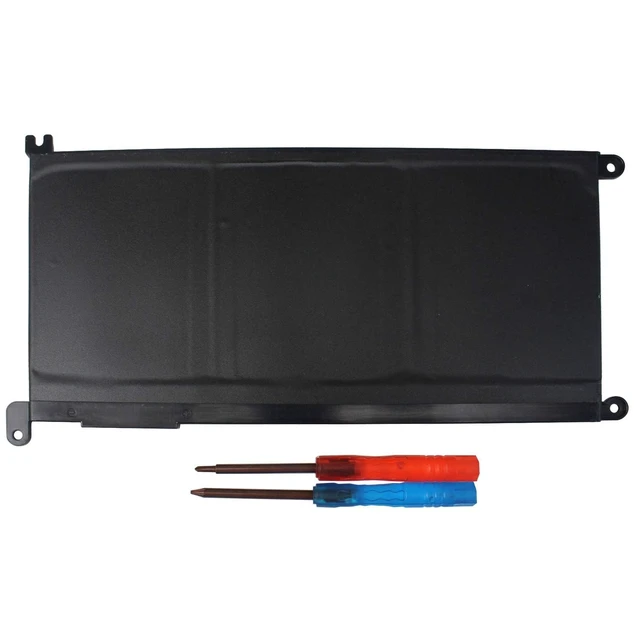 Alt view image 2 of 6 - 42Wh WDX0R WDXOR Battery for Dell Inspiron 15 5565 5567 5568 5570 5578 7560 7570 7569 7579 13 7368 7378 7375 5368 5378 5379 17 5765 5767 5770 3CRH3 T2JX4 FC92N CYMGM P69G P69G001 P58F P58F001 P75F
