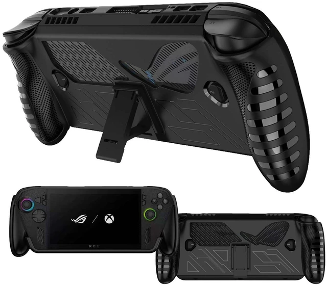 Main image of Case for ASUS ROG Xbox Ally X(2025), Game Console Case,Anti-Drop, Anti-Scratch,Shockproof,Silicone Protective Cover for ASUS ROG Xbox Ally Handheld Video Game Console(Black)
