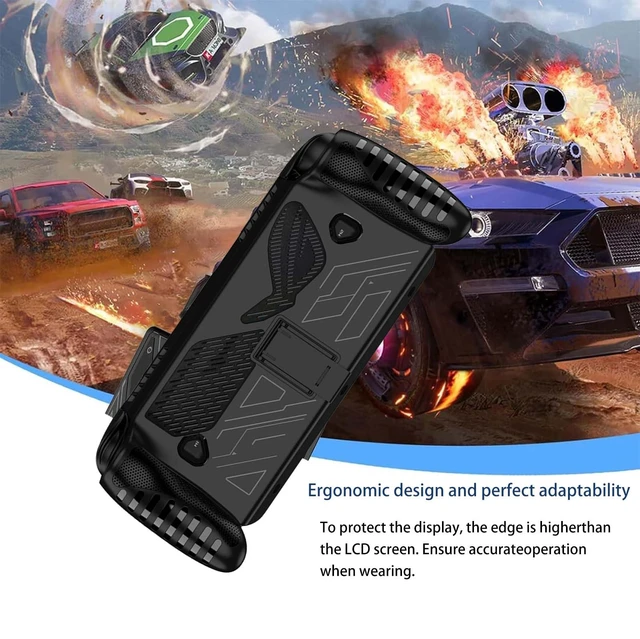 Alt view image 7 of 7 - Case for ASUS ROG Xbox Ally X(2025), Game Console Case,Anti-Drop, Anti-Scratch,Shockproof,Silicone Protective Cover for ASUS ROG Xbox Ally Handheld Video Game Console(Black)