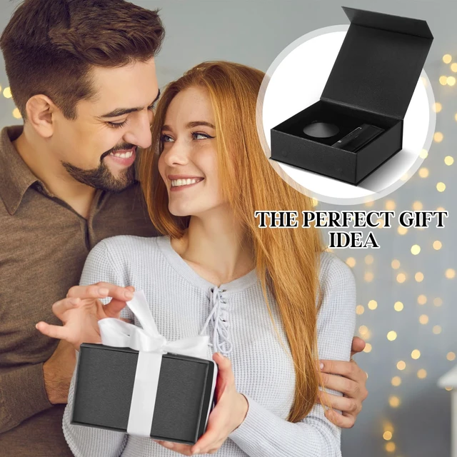 Alt view image 7 of 7 - 26.8 Ounce/ 760 Gram Record Weight Stabilizer with Brush Gift Box,Black Turntable Clamp Heavy Weight High Mass Steel Lp Disc Vinyl Record Player Accessory for Vibration Damping Christmas Favor Gift