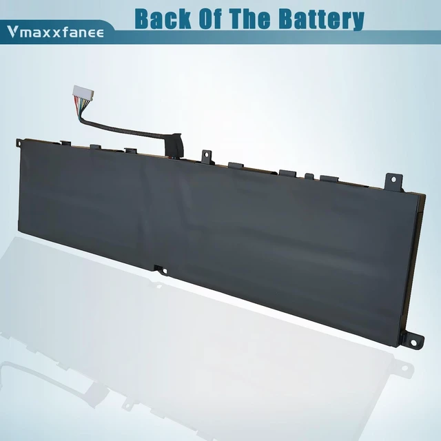 Alt view image 6 of 7 - BTY-M57 65Wh Laptop Battery Replacement for MSI GP66 GP76 Leopard 11UE 11UG 10UE 10UG 10UH 1MSI Vector GP66 GP76 12UH 12UE 12UG 12UGS G6 G7 Series Notebook 4ICP6/35/140 15.2V 4280mAh