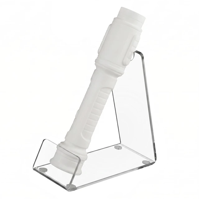 Alt view image 2 of 7 - Lightsaber Stand Desktop Lightsaber Holder Plate Stand Record Stand Decoration with Anti Slip Pad for Displaying Lightsaber Phone Photo Record Storage Recorder Instrument