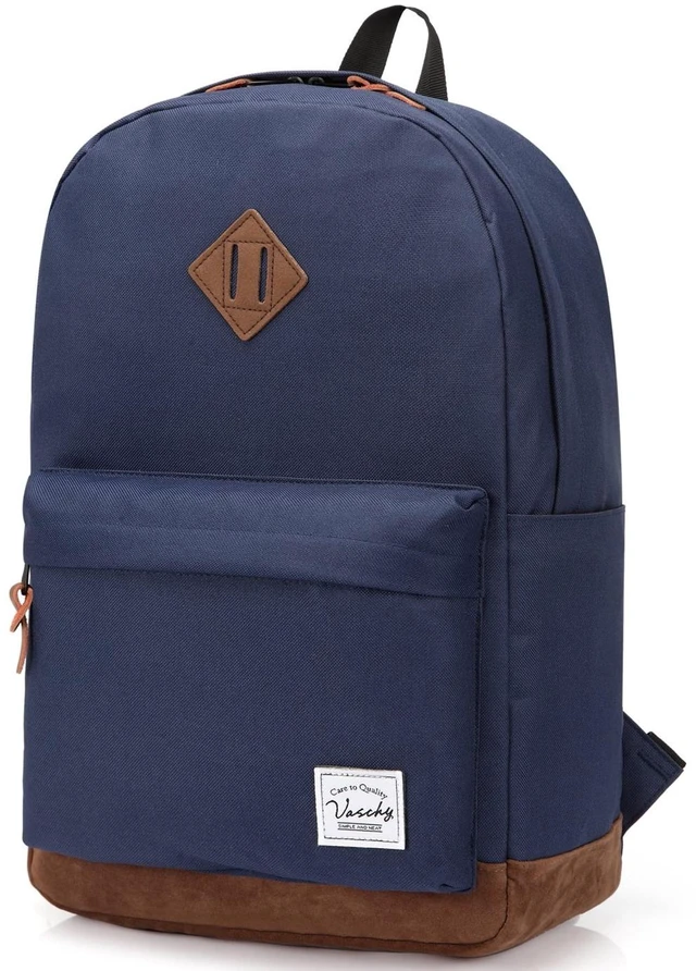 Main image of Backpack for Men Women, Classic Water-resistant Lightweight Travel School Backpack Casual Daypack