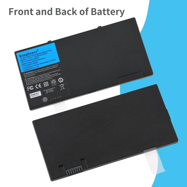 Alt view image 7 of 7 - 24Wh BP3S1P2160-S Tablet Battery for GETAC F110, 11.4V Also Replaces BP3S1P2160 441857100001 3ICP6/51/61 Bateria 2160mAh Premium Grade A Li-Polymer cells