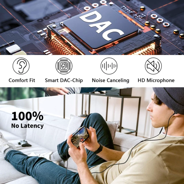 Alt view image 3 of 7 - Type C Headphones for iPhone 17 18 Pro Max Magnetic Wired Earbuds USB C Plug Earphones for Samsung Galaxy S26 S25 S24 S23 S22 Ultra A57 A56 HiFi Stereo Corded Headset with Mic Remote Control