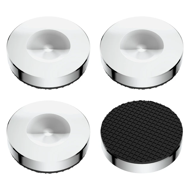 Alt view image 3 of 7 - Stainless Steel Speaker Spike Pads 4Pcs Cone Shock Floor Protector Base Speaker Isolation Stand Feet 25x5mm