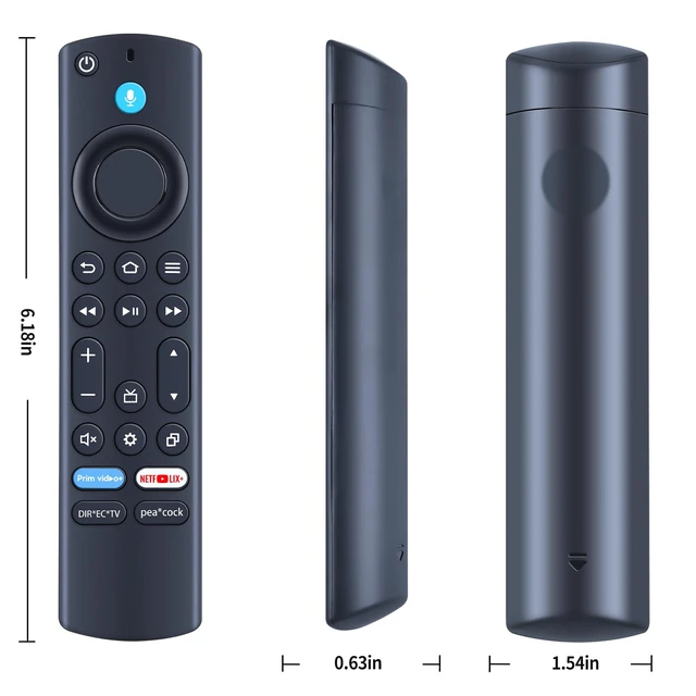 Alt view image 2 of 4 - PUW-2K19-YKF478 Voice Remote Replacement for Hisense U6 Series Smart TV Compatible Models: 317366, 50U6HF, 55U65QF, 58U6HF, 65U65QF, 75U65QF, 85U65QF, 100U65QF, Voice Control, Easy Pairing