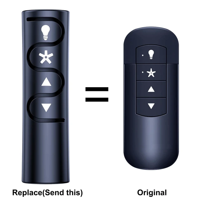Alt view image 2 of 4 - Replacement Handheld Remote Control for Casablanca and Hunter Fan 99198