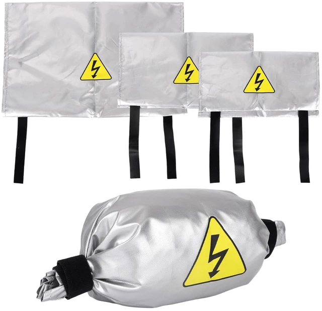 Main image of 3Pcs Waterproof Extension Cord Cover for RV Outdoor, S/M/L Weatherproof Extension Cord Connection Cover Plug Protector Shields from Rain Snow Dirt Sun for Generator Lawn Garden