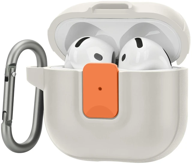Main image of Case for AirPods 5/4 (2026/2024) with Security Locking, Starlight OR for Apple AirPod 5/AirPod 4 Case with Security Locking, Compatible with MagSafe, Full Rugged Protective Cover