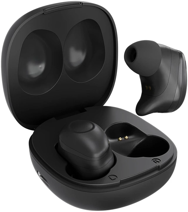 Main image of True Wireless Earbuds, Charging Case Bluetooth Headphones, Automatic Pair Portable Wireless Ear Buds, Wireless Bluetooth Earbuds, up to 40-HR Play, Compatible w/Siri, Google