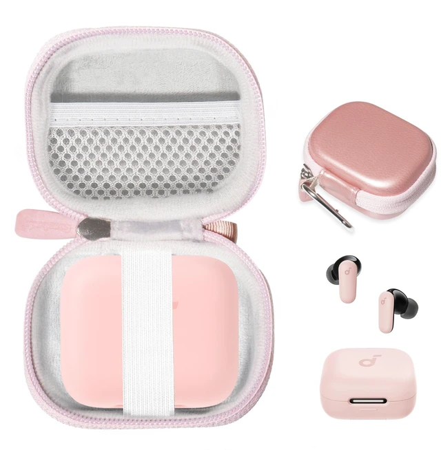 Main image of Case for Soundcore P50i, P40i, P30i, P20i by Anker (Rose Gold)