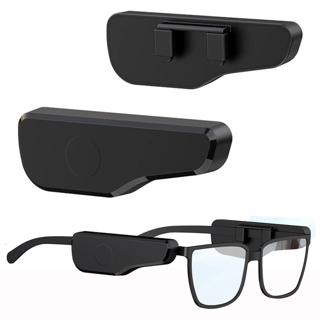 Main image of Bluetooth Speaker Clip-On Glasses Open-Ear Speaker Touch Control Directional Sound Privacy Call for Driving Cycling Outdoor Sports Compatible with Sunglasses Normal Glasses