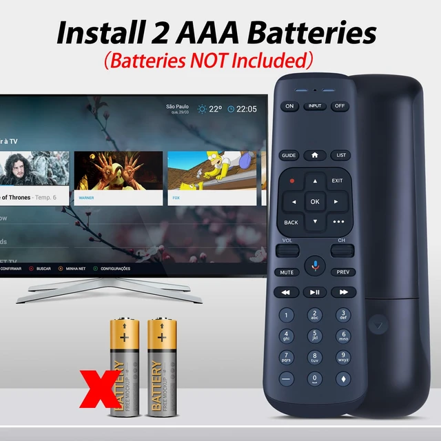 Alt view image 6 of 7 - New Remote Control Replacement fit fot AT&T TV Now DirecTV Receiver RC82V C71KW