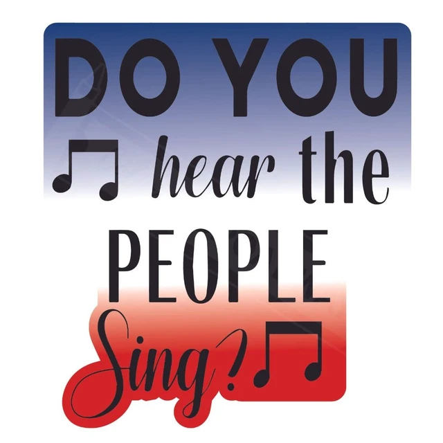 Alt view image 4 of 7 - Les Miserables Inspired Stickers (Set of 4) One Day More Collection, Broadway Musical Merchandise, Die-Cut & Bubble Free Vinyl, Ideal Gift for Theatre Lovers