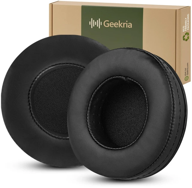 Main image of Replacement Ear Pads Compatible with Skullcandy Hesh, Hesh 2, Hesh 2 Wireless Headphones, Easy to Install Memory Foam Ear Cushions with Installation Video (Black)
