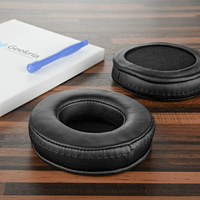 Alt view image 4 of 6 - Replacement Ear Pads Compatible with Skullcandy Hesh, Hesh 2, Hesh 2 Wireless Headphones, Easy to Install Memory Foam Ear Cushions with Installation Video (Black)