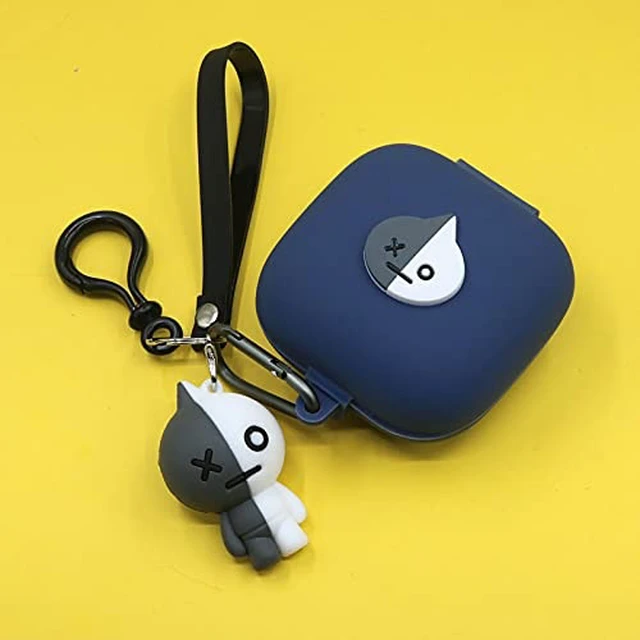 Alt view image 3 of 4 - Case for Powerbeats Pro Wireless Earbuds with Doll Lanyard Carabiner, Silicone Cute Cover Protective Shockproof with Multiple Cartoon Styles of Design for Beats Powerbeats Pro (XOAlien)