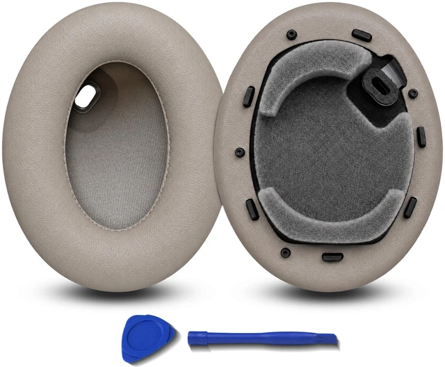Main image of Protein Leather Replacement Ear Pads for Sony WH-1000XM4Gold Extra-Thick and Durable Cushion Soft Memory Foam for Long-Lasting Comfort Sensor Friendly Design and Easy to Replace