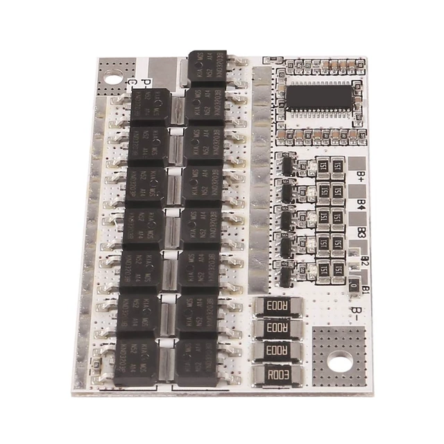 Alt view image 2 of 7 - 2pcs 4S 12V 100A BMS Li-ion LMO Ternary Lithium Battery Protection Circuit Board Li-Polymer Balance Charging Module (4S 12V)