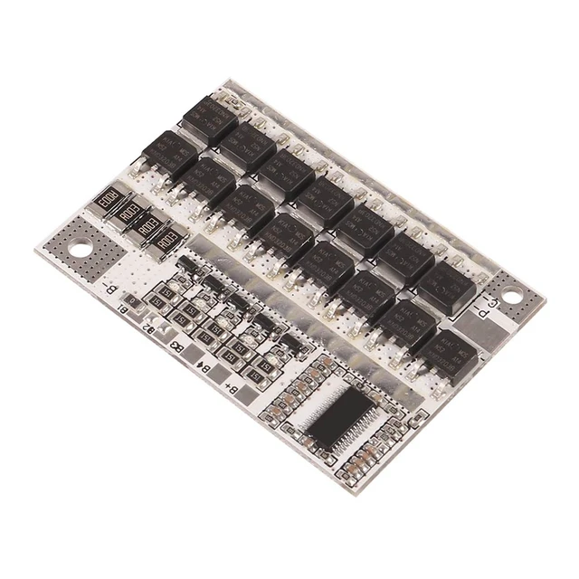 Alt view image 6 of 7 - 2pcs 4S 12V 100A BMS Li-ion LMO Ternary Lithium Battery Protection Circuit Board Li-Polymer Balance Charging Module (4S 12V)