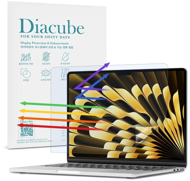 Main image of Anti Blue Light Matte Screen Protector For MacBook Air 15" (2024 M3) Anti-Glare Reducing Eye Fatigue with Blue Light Blocking Filter