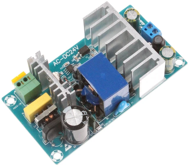 Main image of AC to DC 24V 6A Isolated Power Supply Module AC 120V (85-265V) to 24V 144W Max Power Module with Overcurrent Overload Short-Circuit Protection (24V 6A)