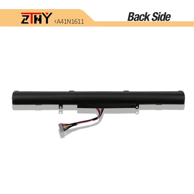 Alt view image 6 of 7 - A41N1611 Battery Replacement for Asus Rog Strix GL553VD GL553VE GL553VW GL753V GL753VD GL753VE FX53VD FX53VE FX53VW FX553VD FX553VE FX753VD FX753VE ZX53VW ZX553VD PX553VD PX753VD G553VD G553VE