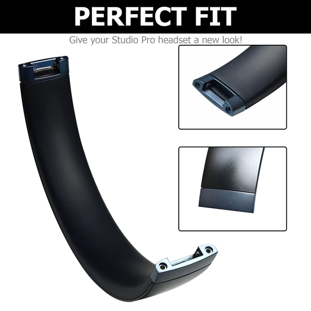 Alt view image 4 of 7 - Studio Pro Hinge Replacement and Repair Kit Compatible with Beats Studio Pro (A2924) / Studio3 (A1914) Wireless Headphones Durable Metal Folding Hinge Clip Cover Pin Set(Navy)