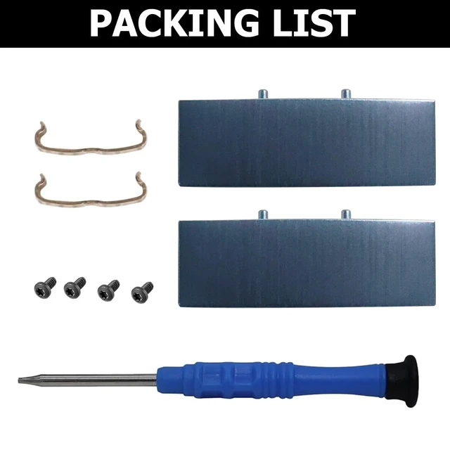 Alt view image 6 of 7 - Studio Pro Hinge Replacement and Repair Kit Compatible with Beats Studio Pro (A2924) / Studio3 (A1914) Wireless Headphones Durable Metal Folding Hinge Clip Cover Pin Set(Navy)