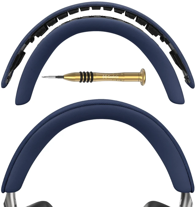 Main image of Headband Pad Compatible with Bowers & Wilkins Px8/ Px7 S2/ Px7 S2e (Not Compatible with Px7/ Px7 S3) Headphones, Replacement Band Repair Part (Blue)