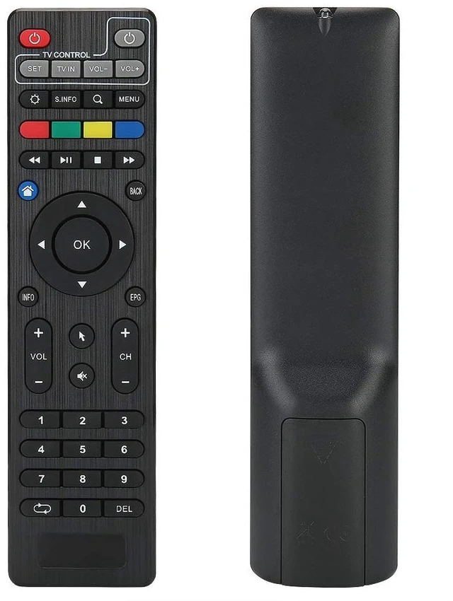 Alt view image 7 of 7 - TV Set-top Box Remote Control Controller Replacement, for Tvip 410 Tvip 412 Tvip 415 Tvip 605 Tvip S300 Set Top Box, More Than 10m/33ft Remote Control Distance