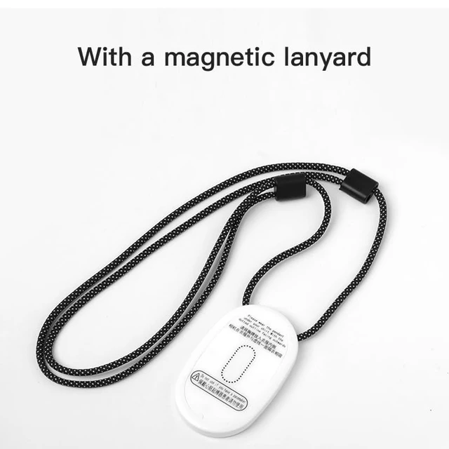 Alt view image 2 of 7 - 4K Mini Action Camera, Included 64GB, Wearable Camera with 360°Rotatable Clip & Magnetic Clip, for Lecture, Traveling, Pet Walking and Outdoors Activities JS-10B White