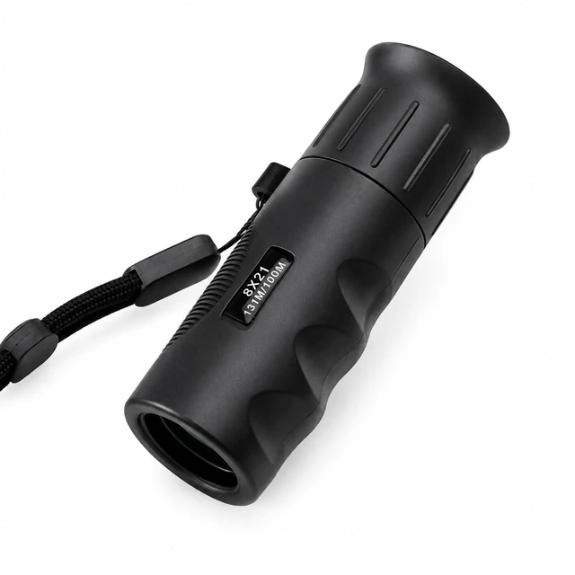 Main image of 8x21 Monocular Telescope for Adults, Compact Pocket Scope with FMC Glass Lens, Lightweight Travel Monocular for Bird Watching, Hiking and Sightseeing