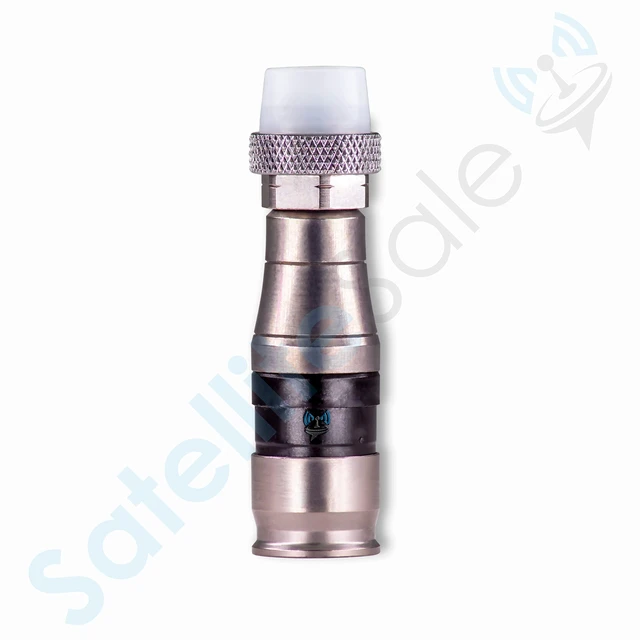Alt view image 2 of 6 - Indoor/Outdoor Coaxial F-Type Fittings Weather-Seal Connectors for RG-11 Coax Cables Pack of 25 Pcs